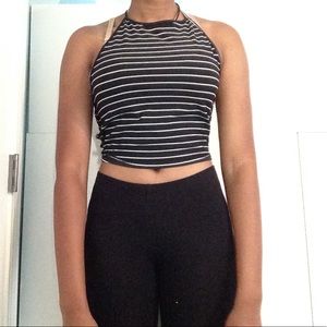 Striped Halter top